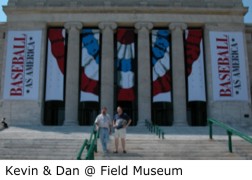Kevin Cummings & Daniel Graf at the Field Museum.