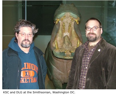 Kevin Cummings and Daniel Graf at the Smithsonian, Washington DC.