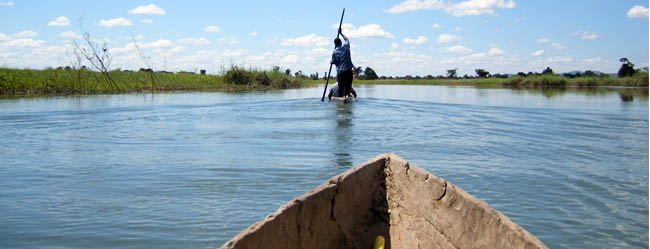 The Chambeshi River near Mbesuma Ranch.